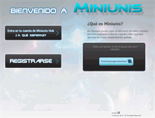 Tablet Screenshot of miniunis.com